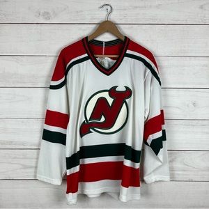 Eletees Retro Devils Hockey T-Shirt, New Jersey Devils Sweatshirt, New Jersey Hockey Fan Shirt, Vintage Devils Hockey Sweatshirt